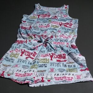 💚2/$20 Or 4/$30 Friends Size S (6/6x) Romper Excellent Condition